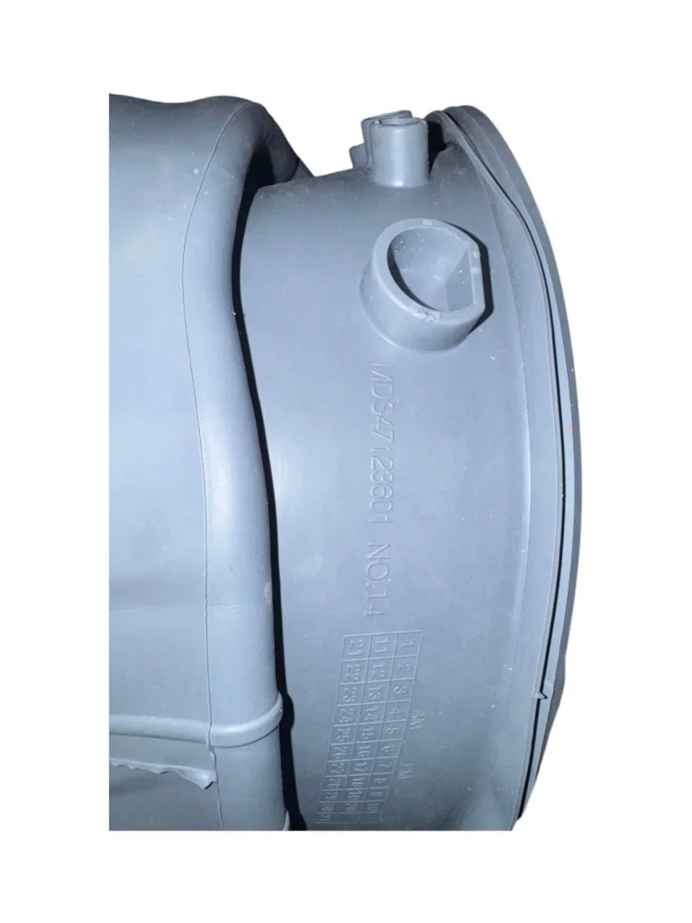 Gray Washing Machine Door Seal Gasket for LG Models